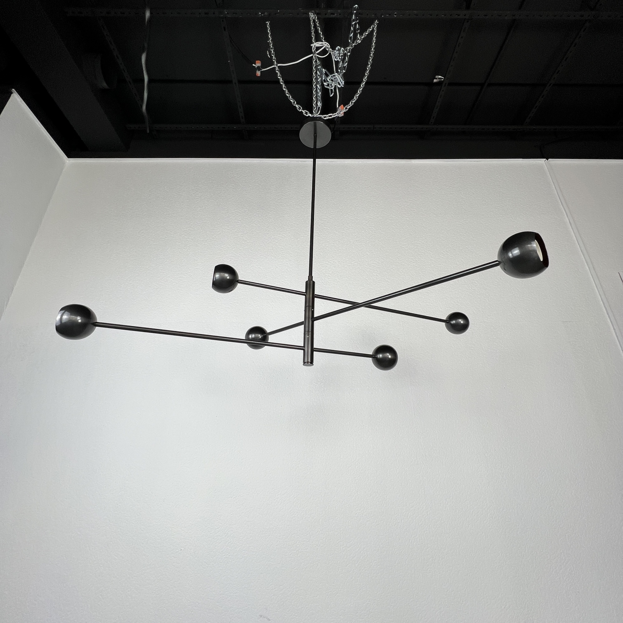 Люстра На Штанге Salme L6 A Black By Imperiumloft