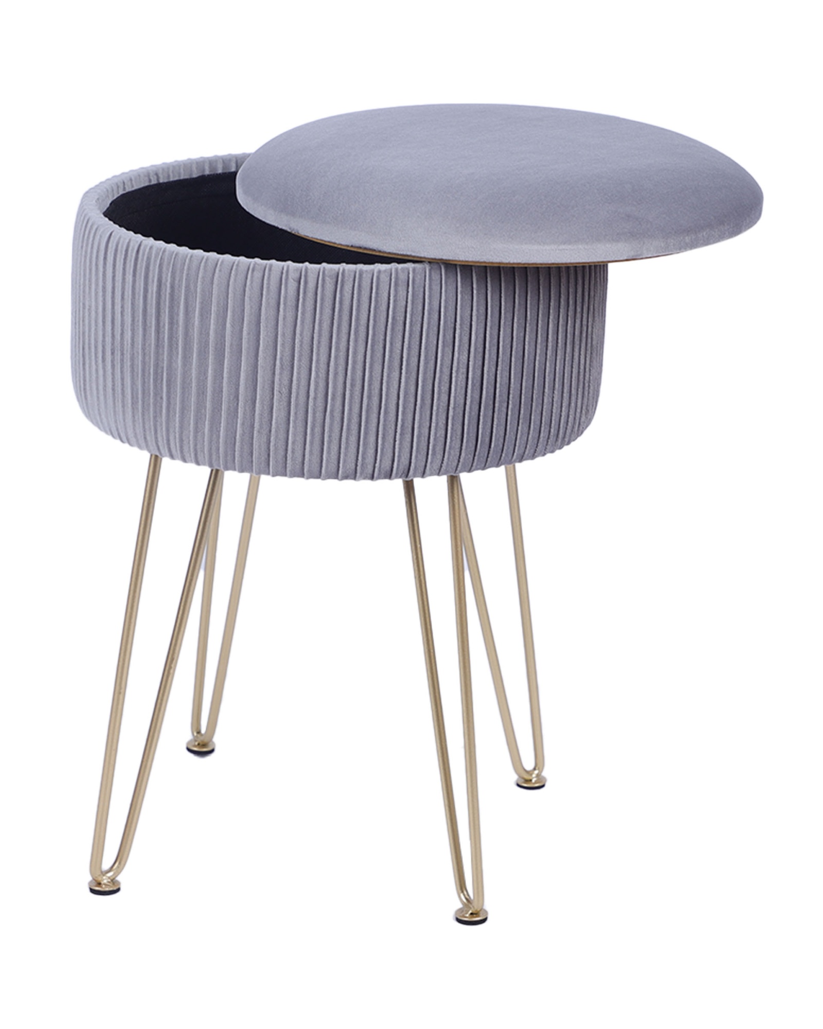 Пуф Астор серый Stool Group