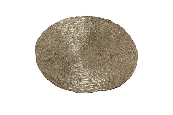 Декор настенный металлический "Wood" золотой Garda Decor 69-219028