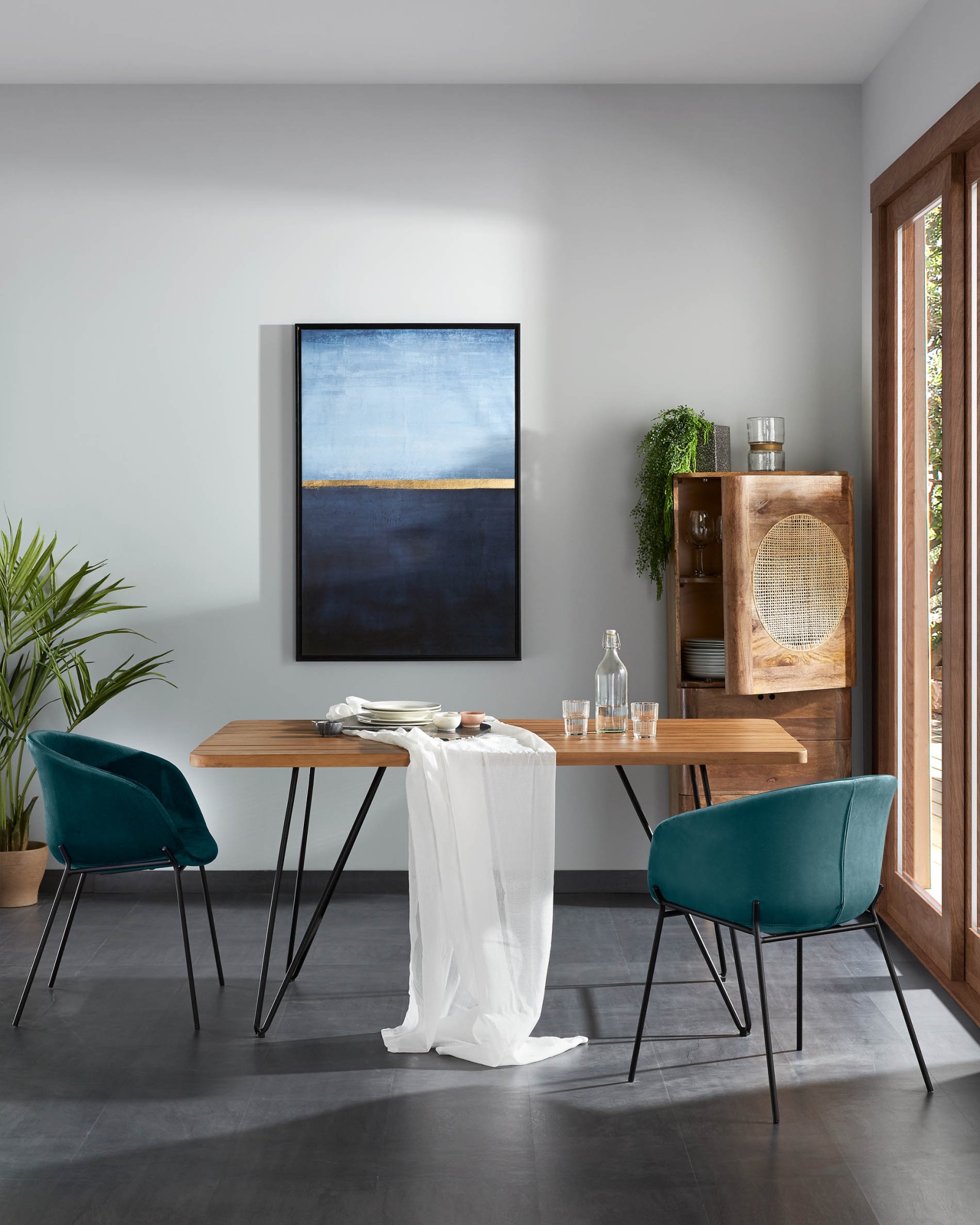 Картина Wrigley синяя 60 x 90 см La Forma (ex Julia Grup)