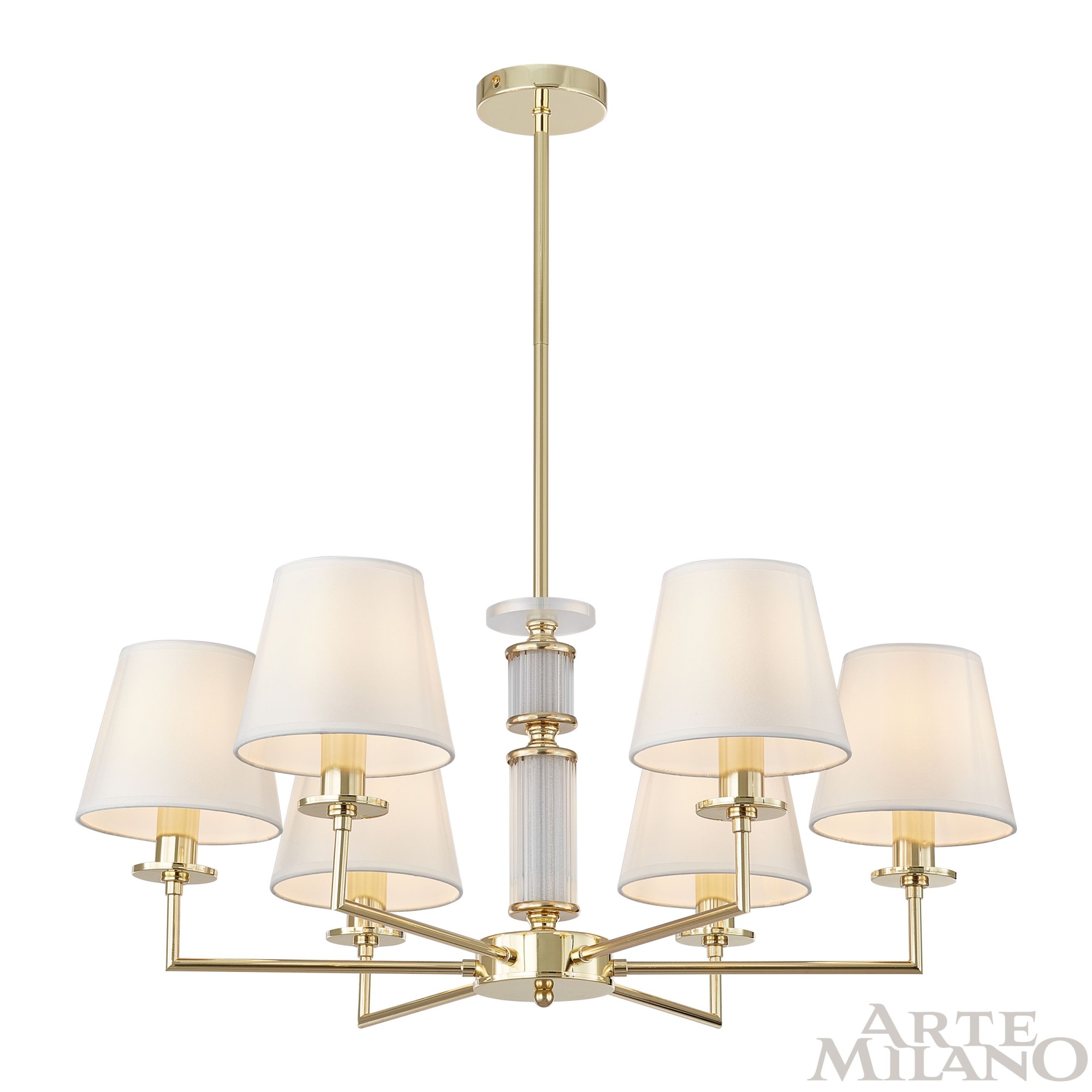 Люстра с плафонами 344401/6 NGD Arte Milano