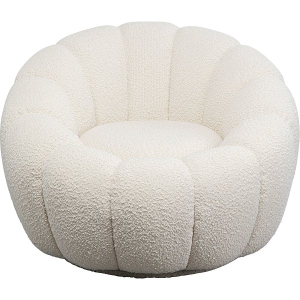 Кресло вращающееся Peppo Bloom White KARE 87772