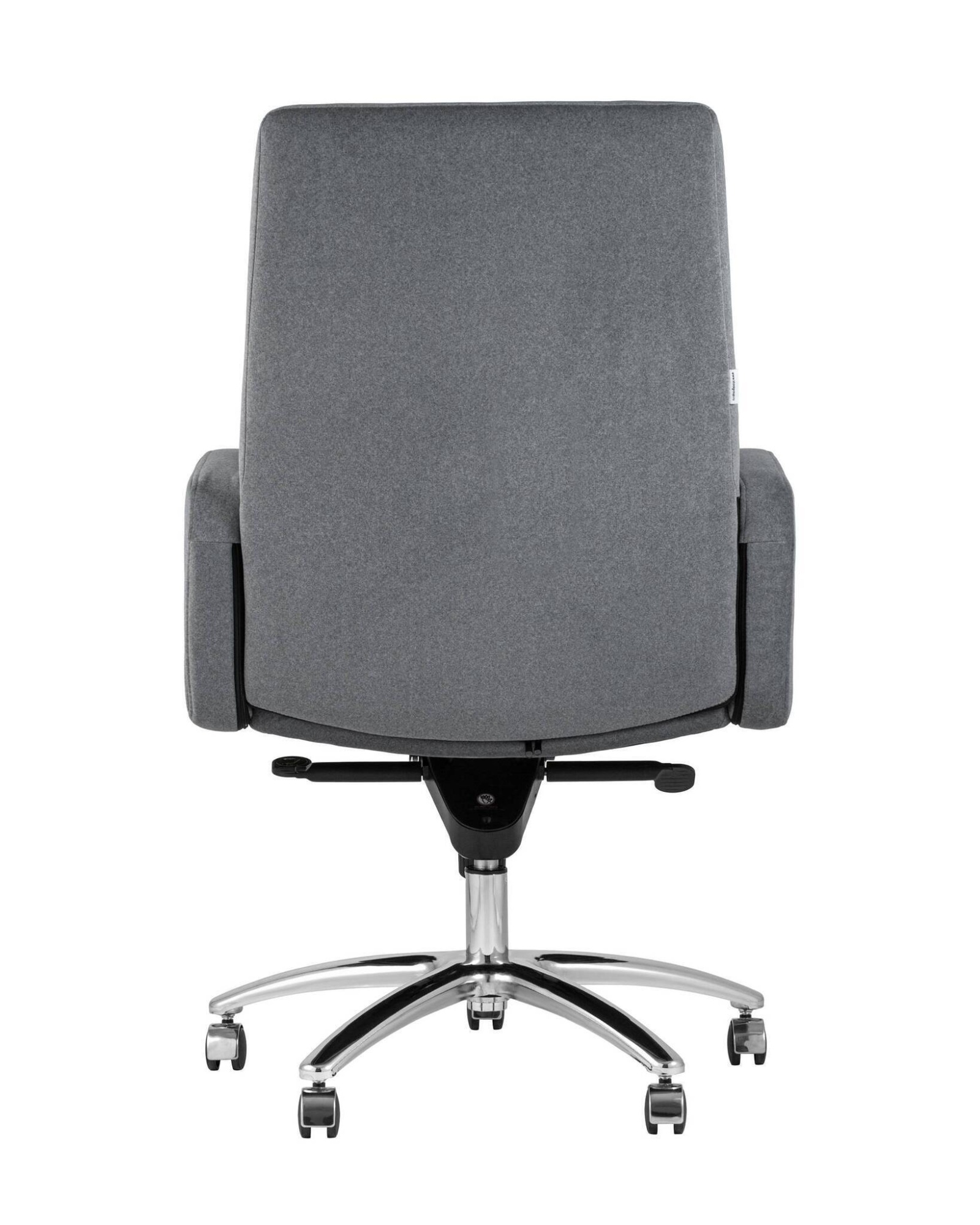 Кресло руководителя Лансет микровелюр темно-серый Stool Group