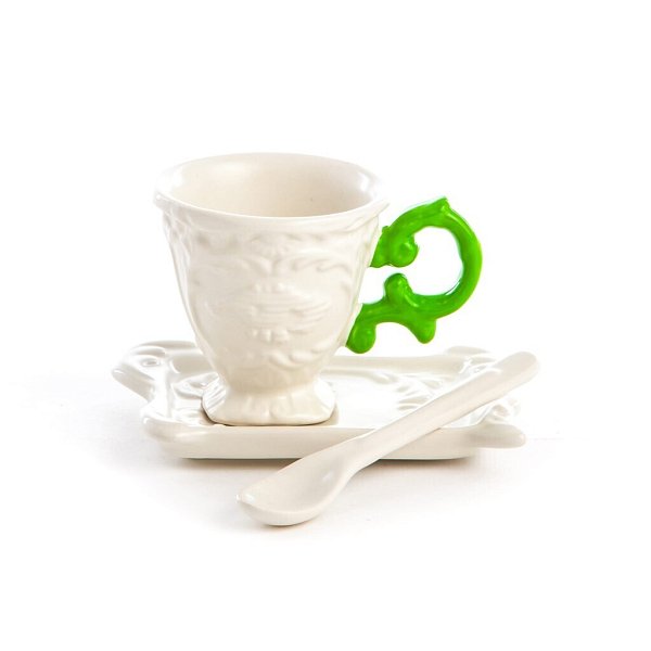 Кофейная пара Seletti I-Coffee Green 09859 VER
