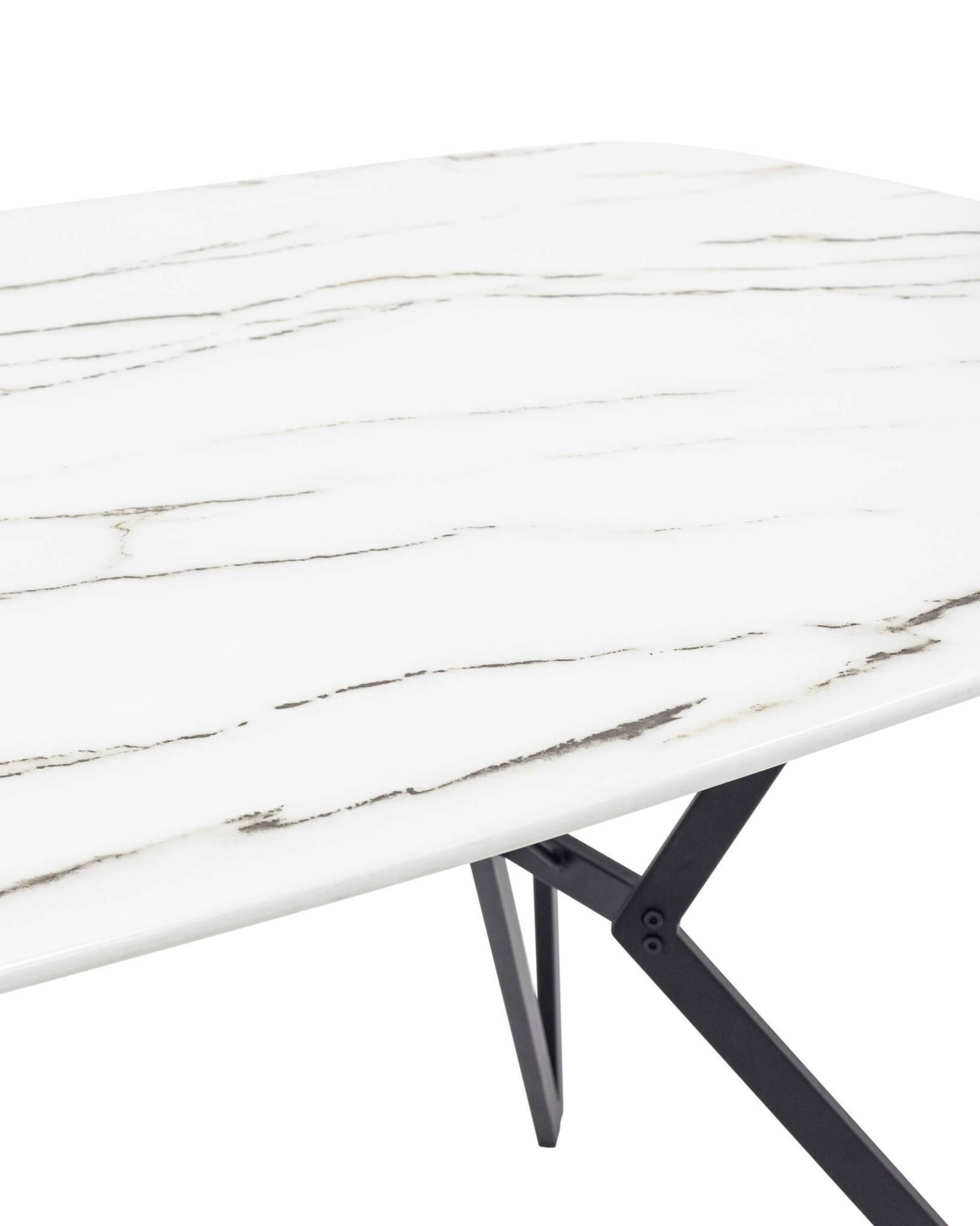 Стол обеденный Денвер 140*90 белый стеклянный Stool Group