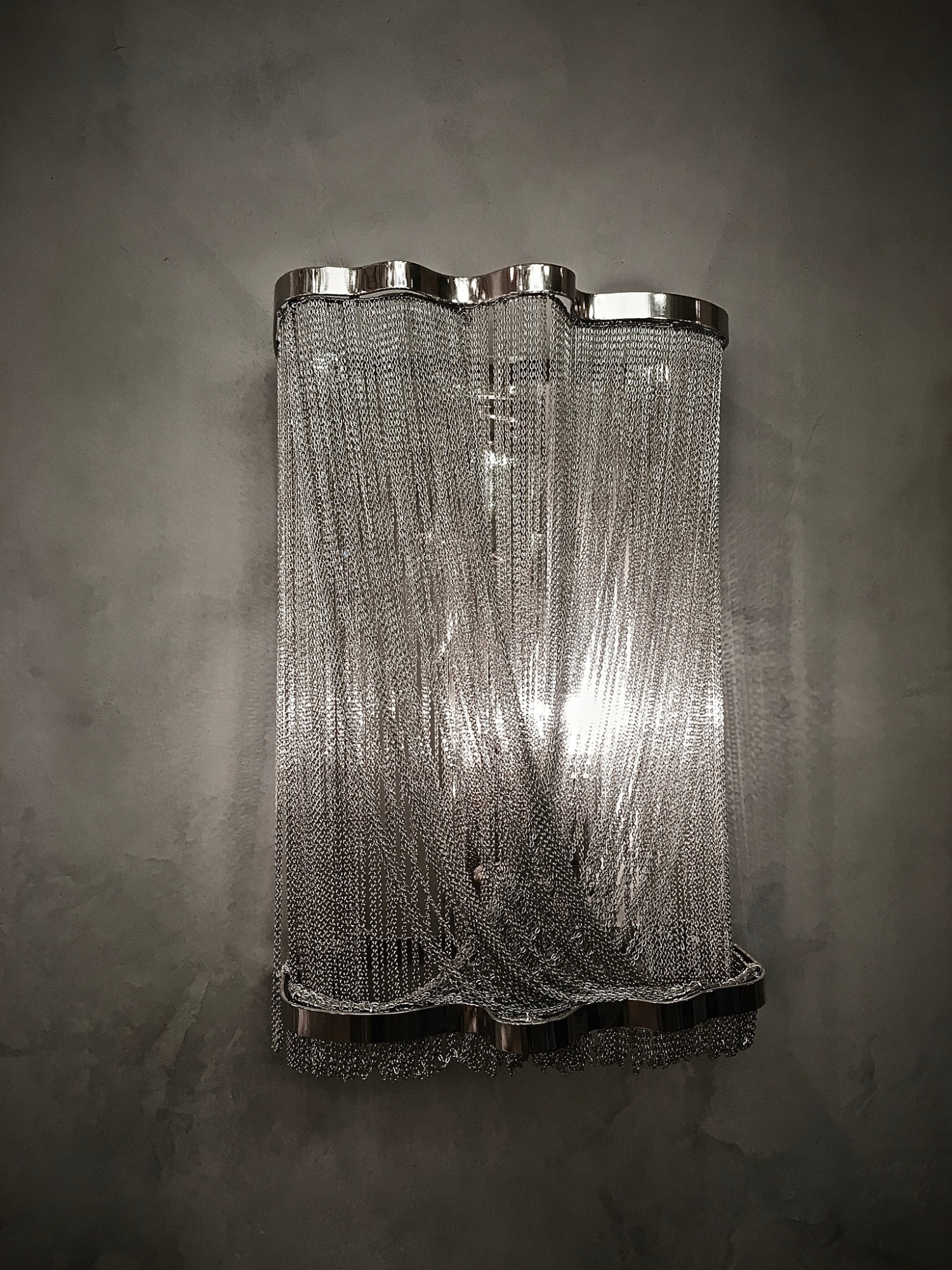 Настенный светильник  Delight Collection Stream Steel 2