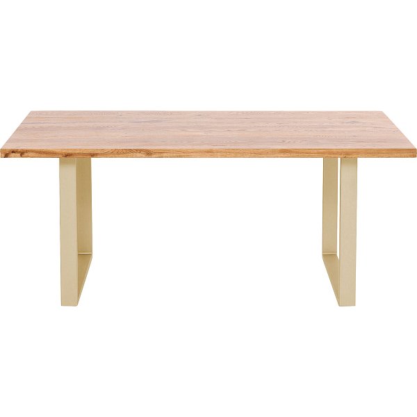 Стол Jackie Oak Brass 200x100 см KARE 84606