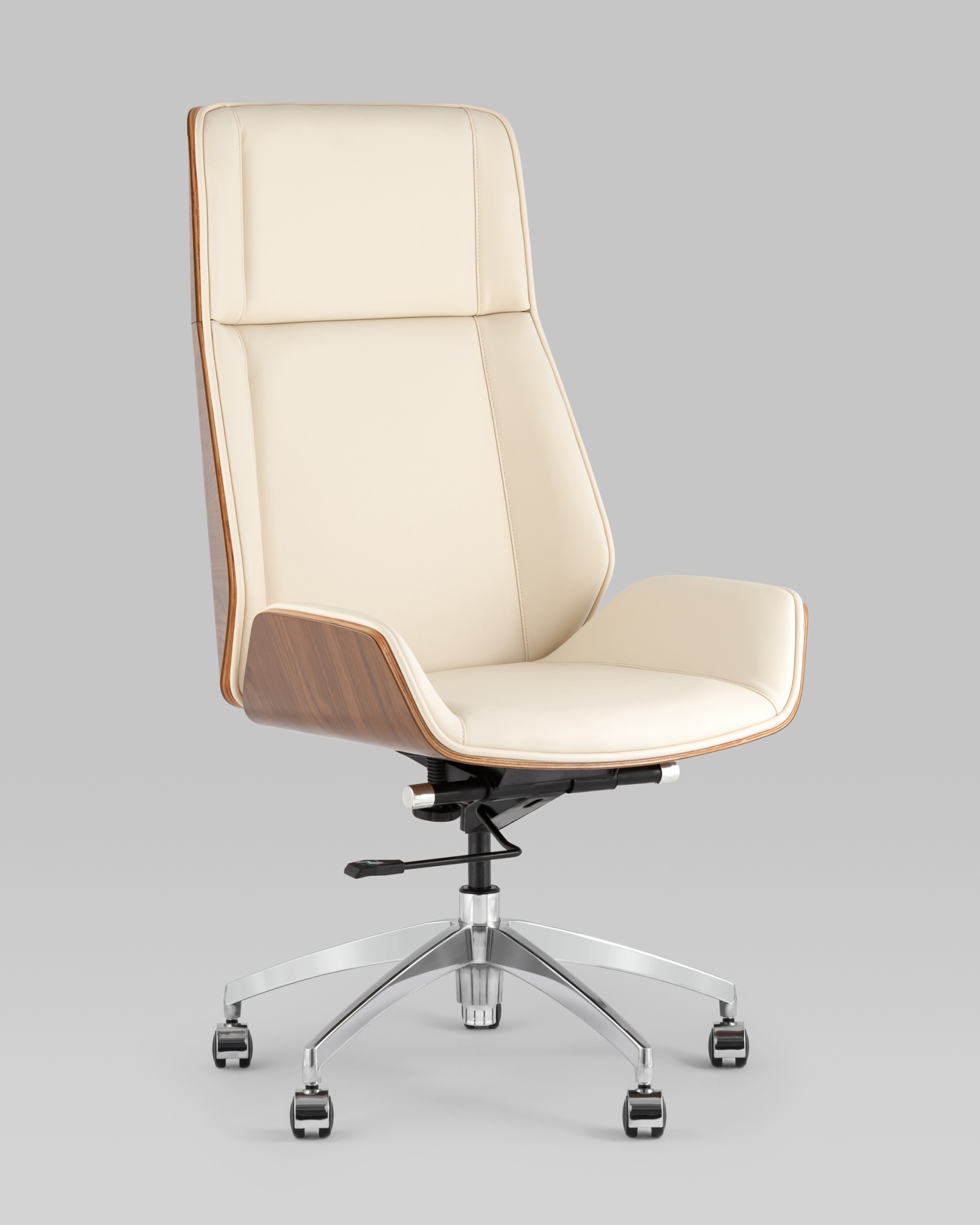 Кресло руководителя TopChairs Crown SN бежевый Stool Group