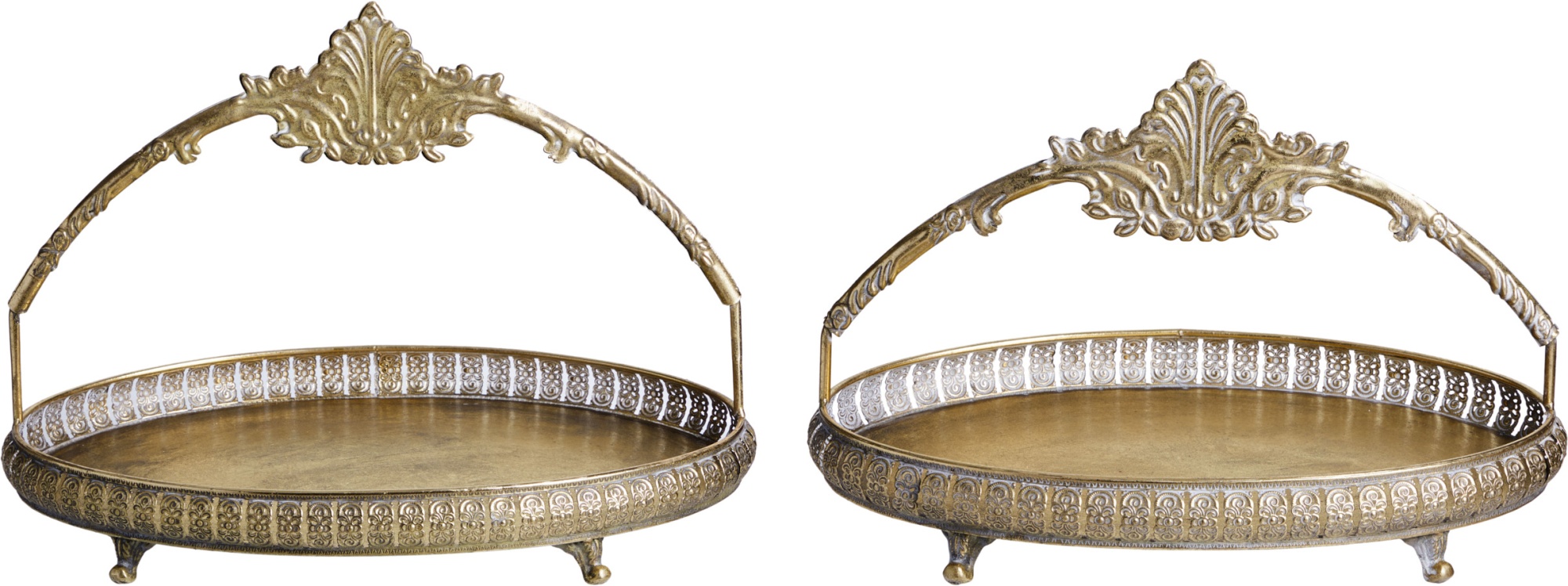 Блюда с ручками Эфиопия, набор Glasar 57-245