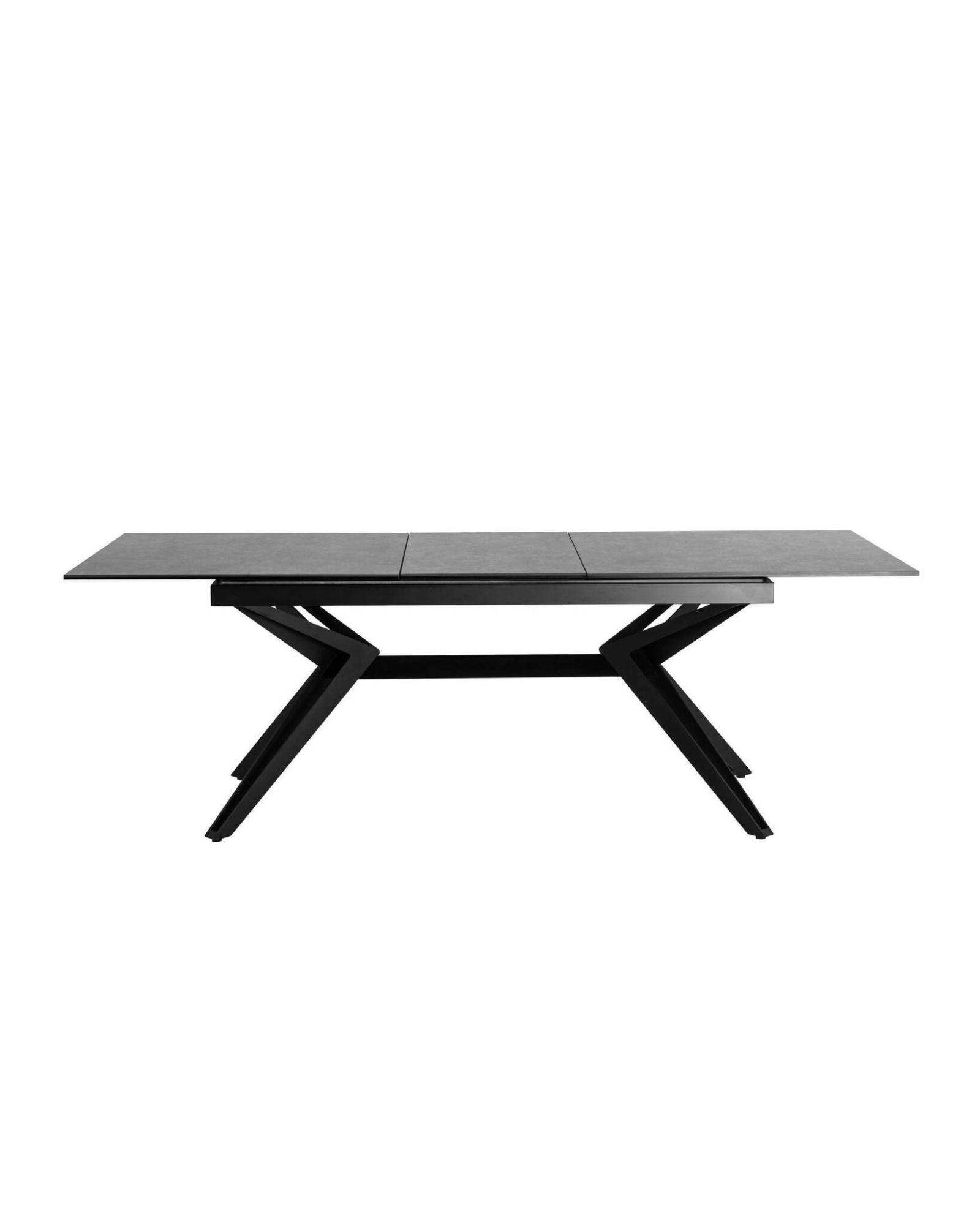 Стол обеденный Олимпия раскладной 180-230*90 керамика темная Stool Group