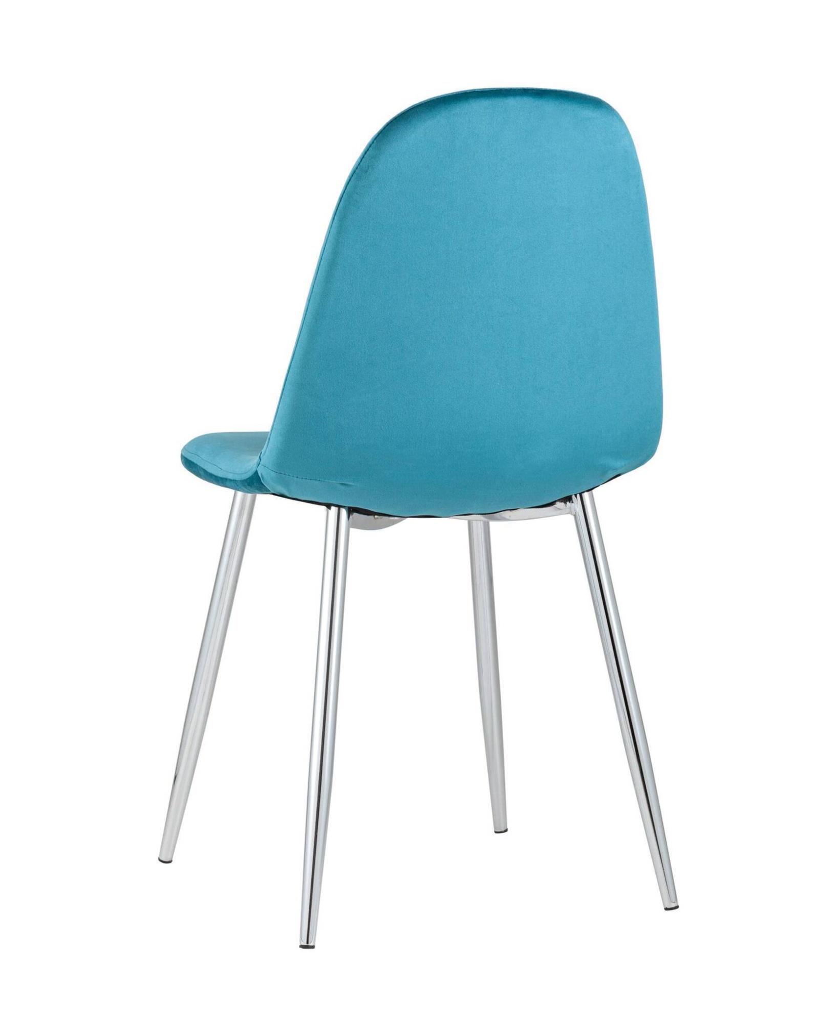 Стул Валенсия велюр темно-бирюзовый хромированные ножки Stool Group