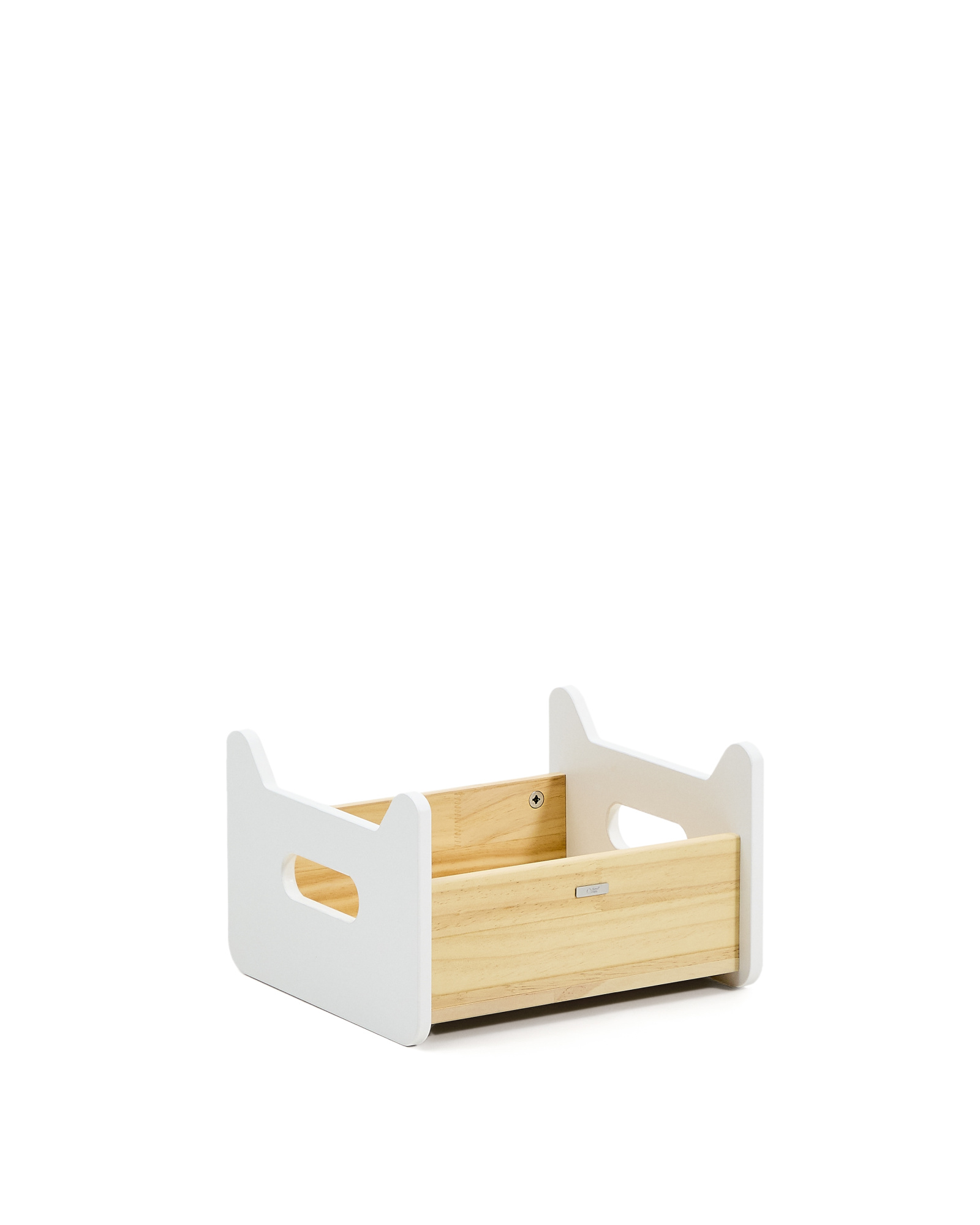 Детский табурет/ступенька Cecilia из массива натурального и белого FSC сосны La Forma (ex Julia Grup)