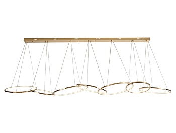 Подвесная люстра Newport 15207/S champagne gold