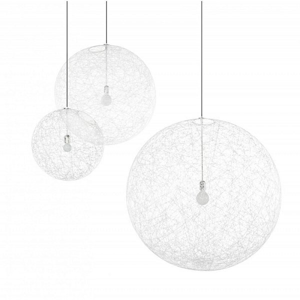 Подвесной светильник Moooi Random Light small white 10 MTR CABLE