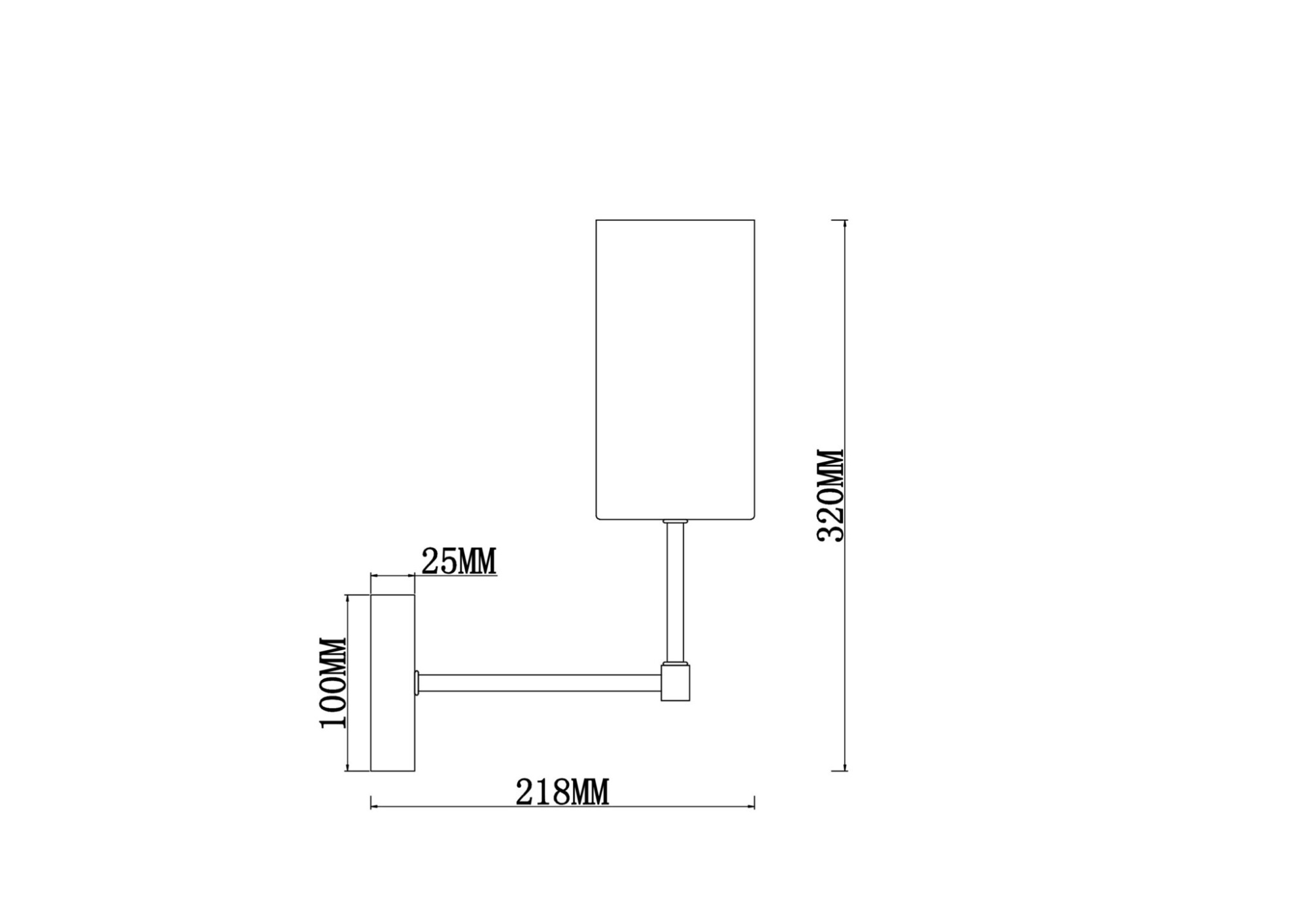 Настенный светильник Freya FR5184WL-01BS