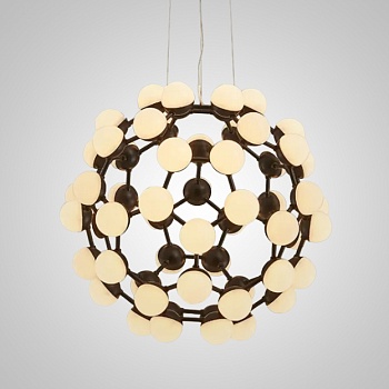 Подвесная люстра MESH D75 Black by ImperiumLoft