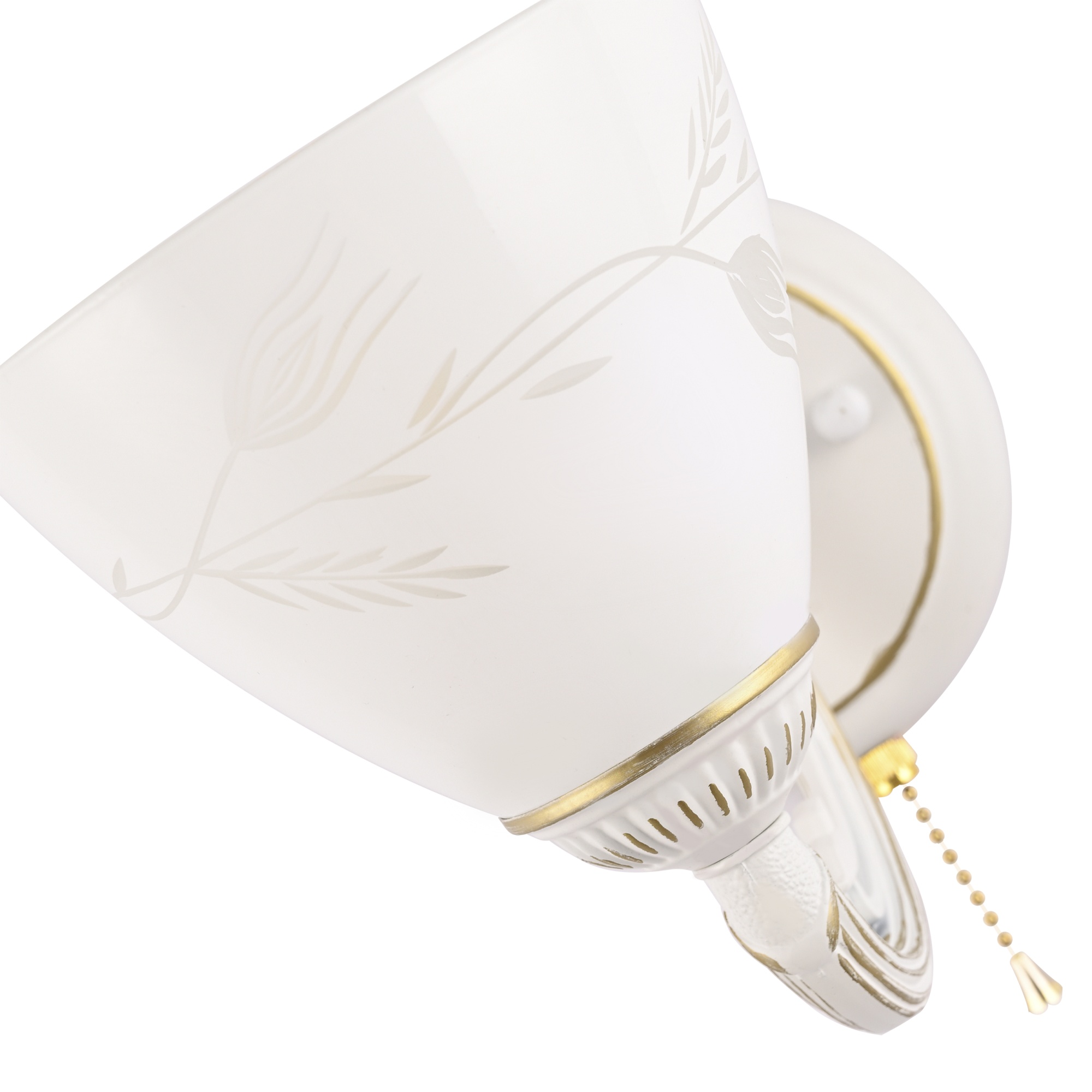 Бра с плафонами 343659/1W WT+G Arte Milano