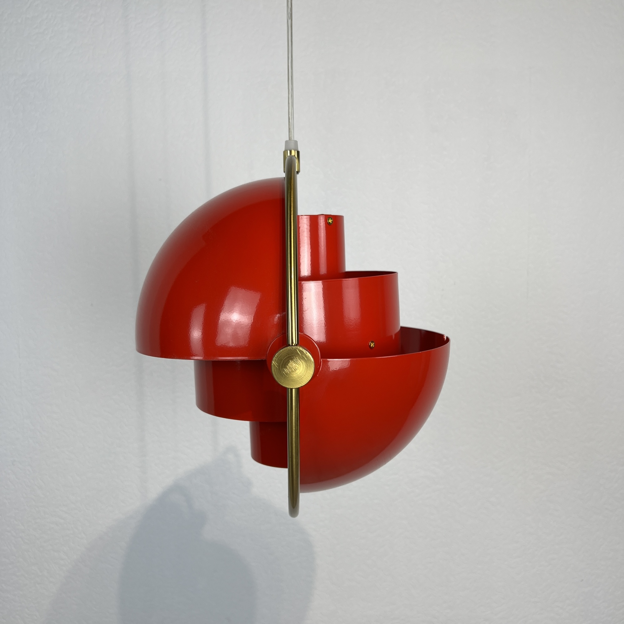 Люстра Louis Weisdorff Gubi Multi-Lite Pendant Red By Imperiumloft