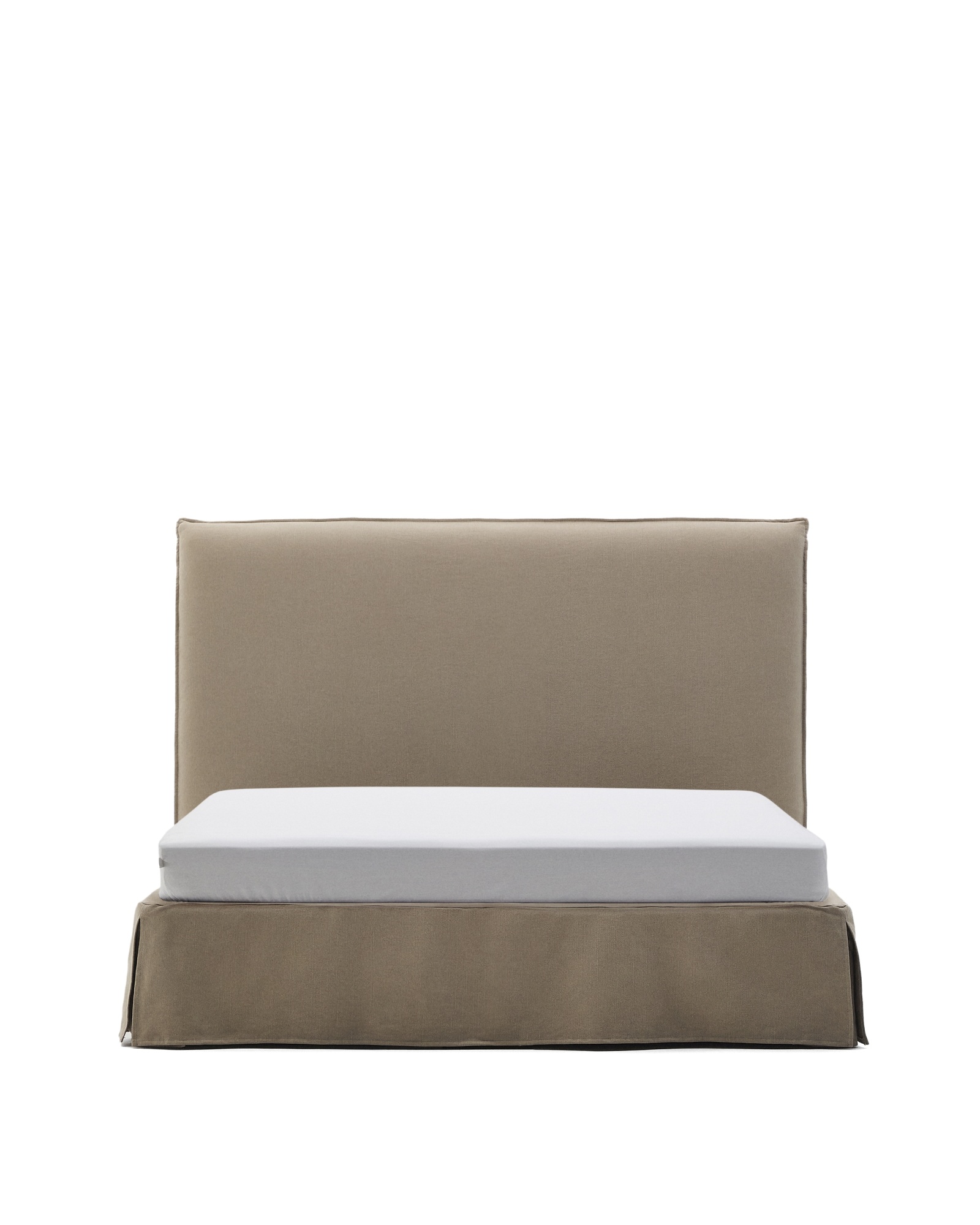 Jaira Кровать коричневого цвета со съемным чехлом для матраса размером 160 х 200 La Forma (ex Julia Grup)