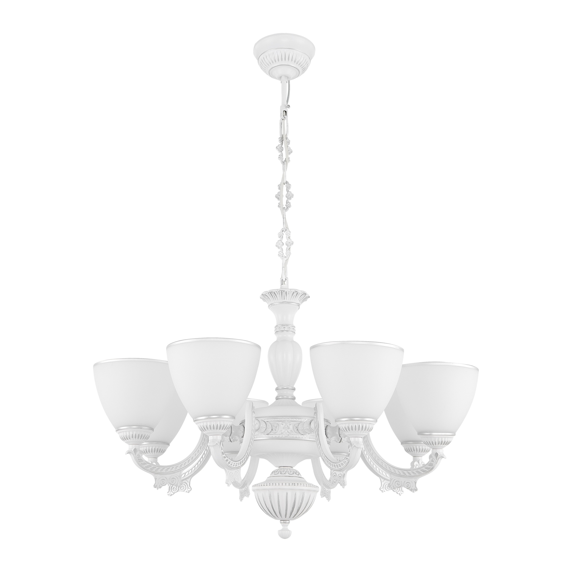 Люстра с плафонами 342837/8 WT+SL Arte Milano