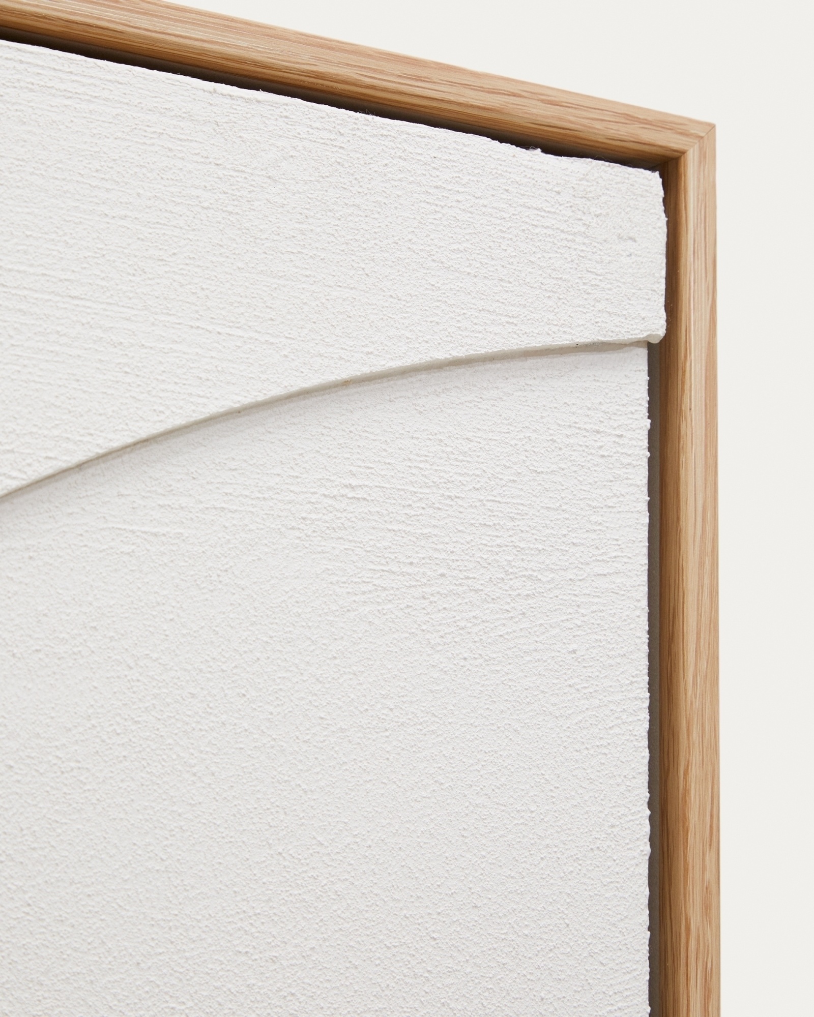 Sefri Картина с круглыми геометрическими фигурами белого цвета 60 х 90 см La Forma (ex Julia Grup)