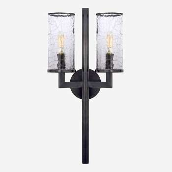 Бра LIAISON DOUBLE ARM SCONCE Черный by ImperiumLoft