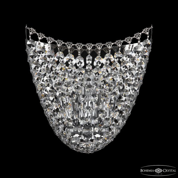 Бра хрустальный 77071B/22 Ni Bohemia Ivele Crystal