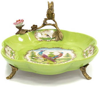 Блюдо с белкой Glasar 31G2435/C911GHC/HLG0752