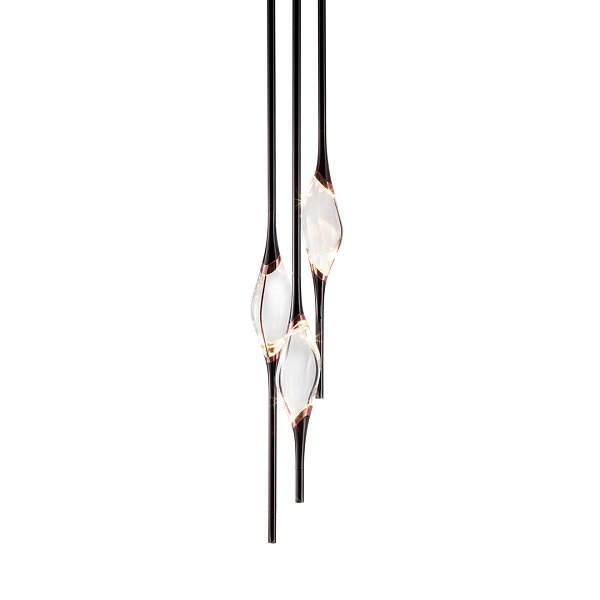 Подвесной светильник  Delight Collection Pezzo 3 pearl black