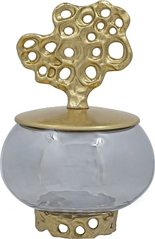 Чаша с крышкой Glasar 83151