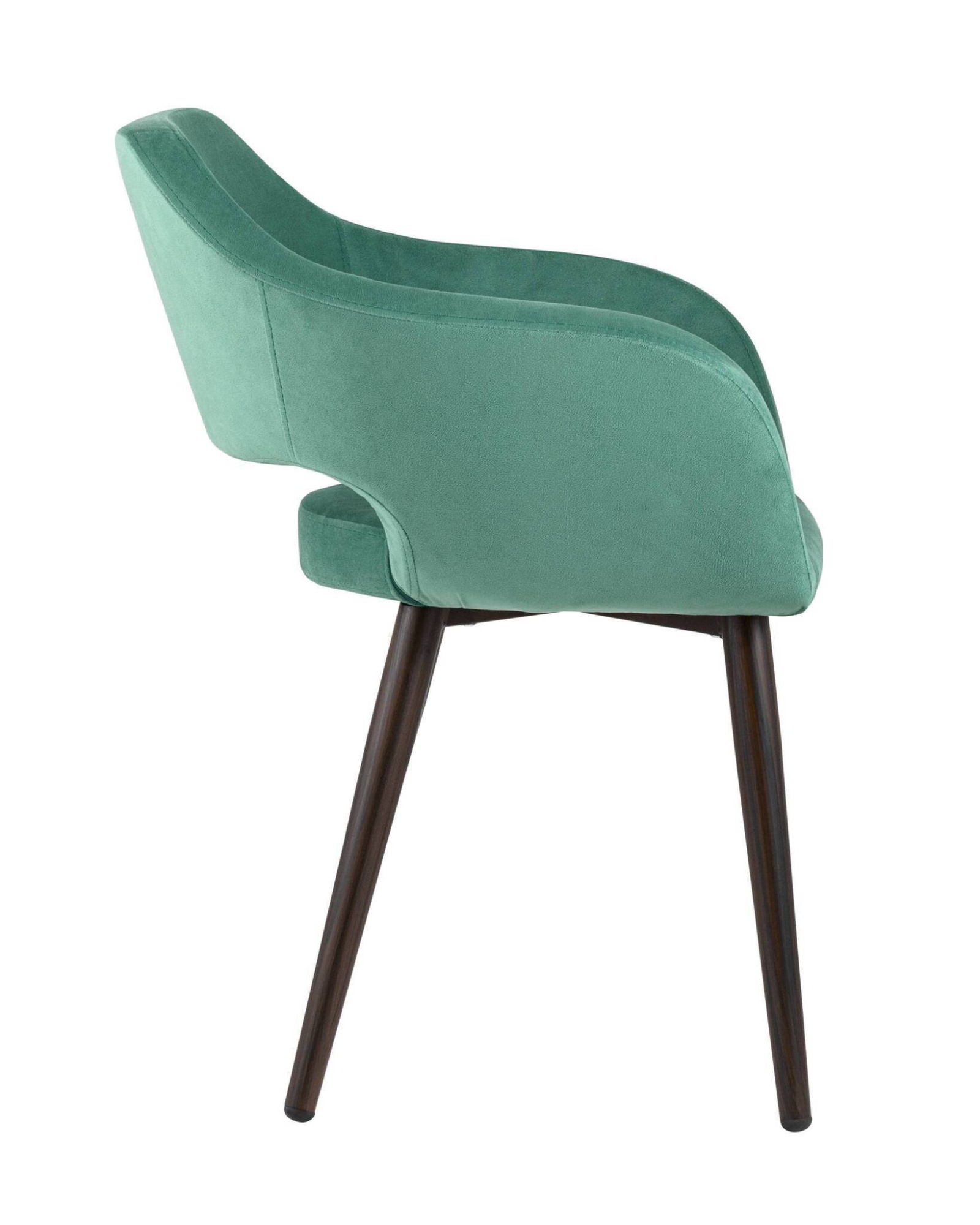 Стул с подлокотниками Саймон велюр морской Stool Group