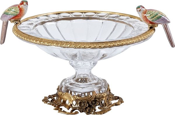 Чаша с птицами Glasar HGL328/GLASS
