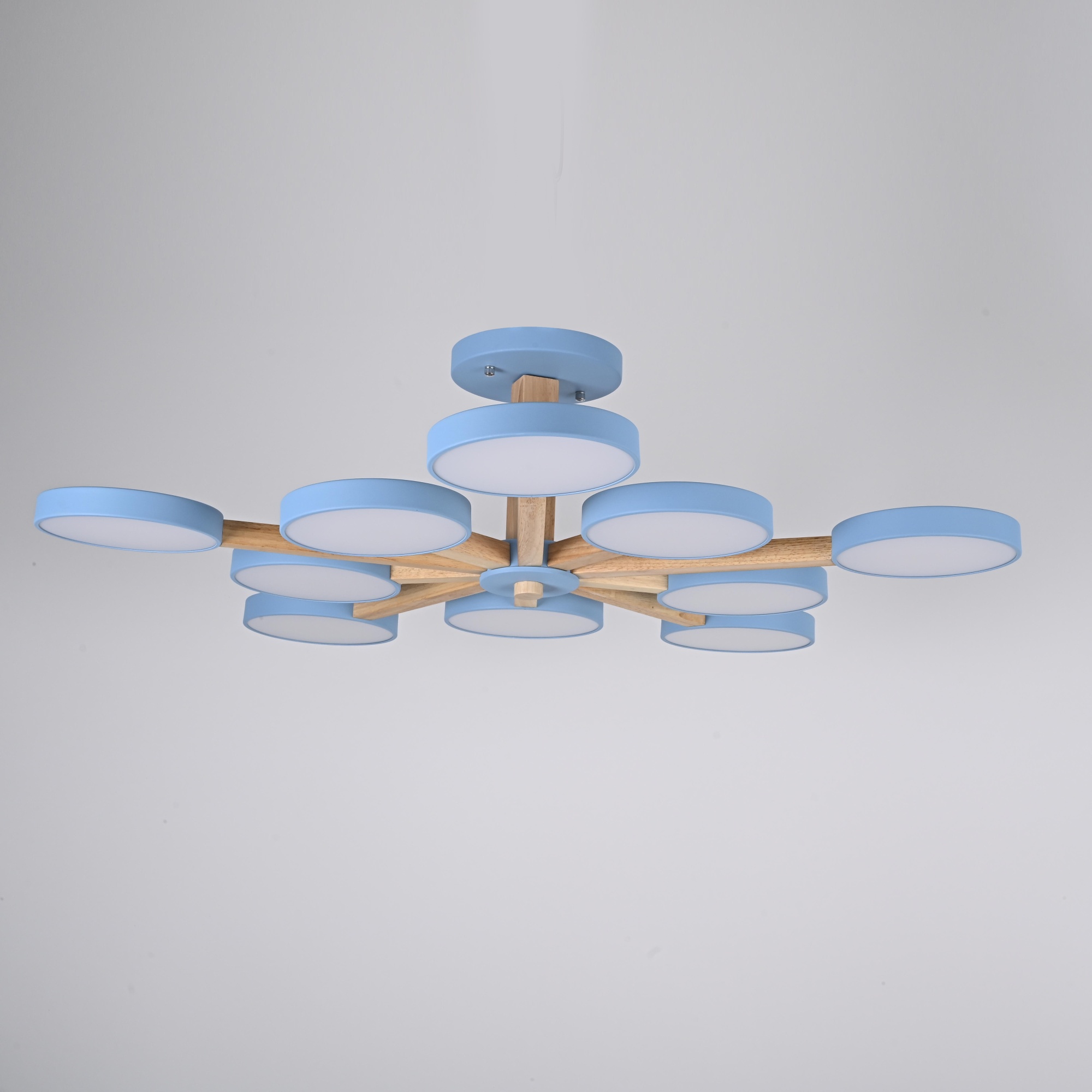 Потолочный светильник TURNA L10 Blue by ImperiumLoft