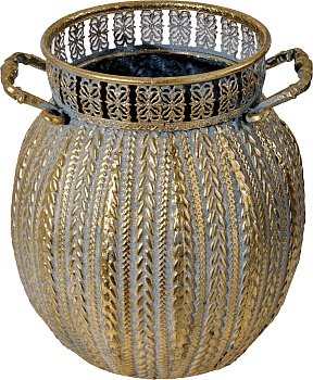 Ваза с ручками Эфиопия Glasar 57-458/2