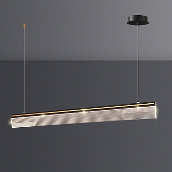 Подвесной светильник DILEMMA L L100 Black by ImperiumLoft