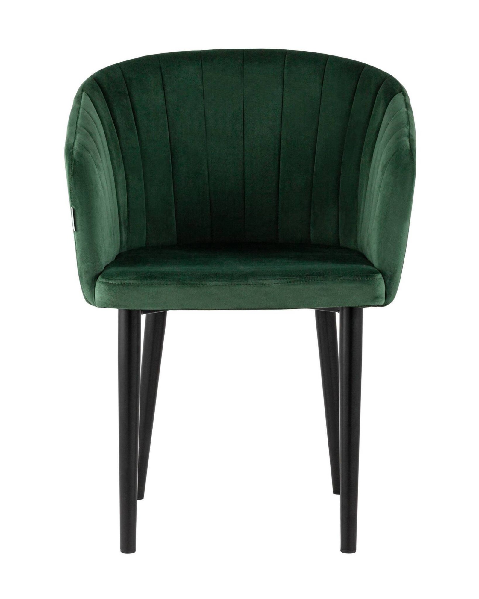 Стул с подлокотниками Нейтон велюр зеленый Stool Group