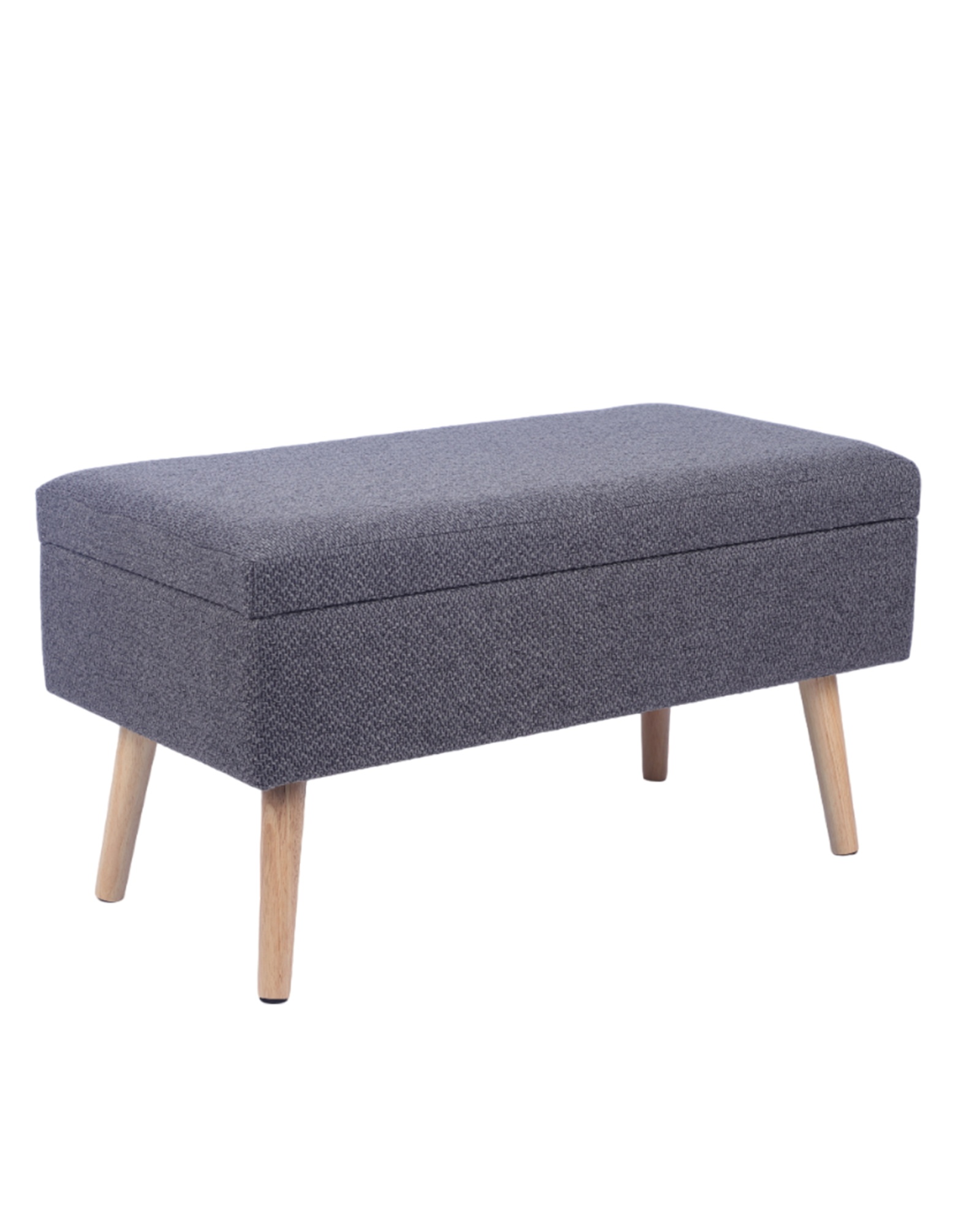 Банкетка Сторми с ящиком темно-серый Stool Group