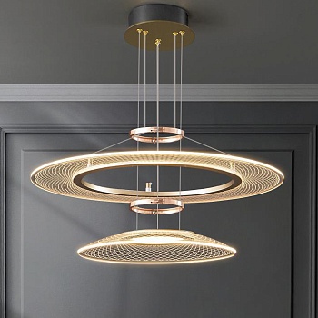 Кольцевая люстра ISTRAL D38+60 by ImperiumLoft