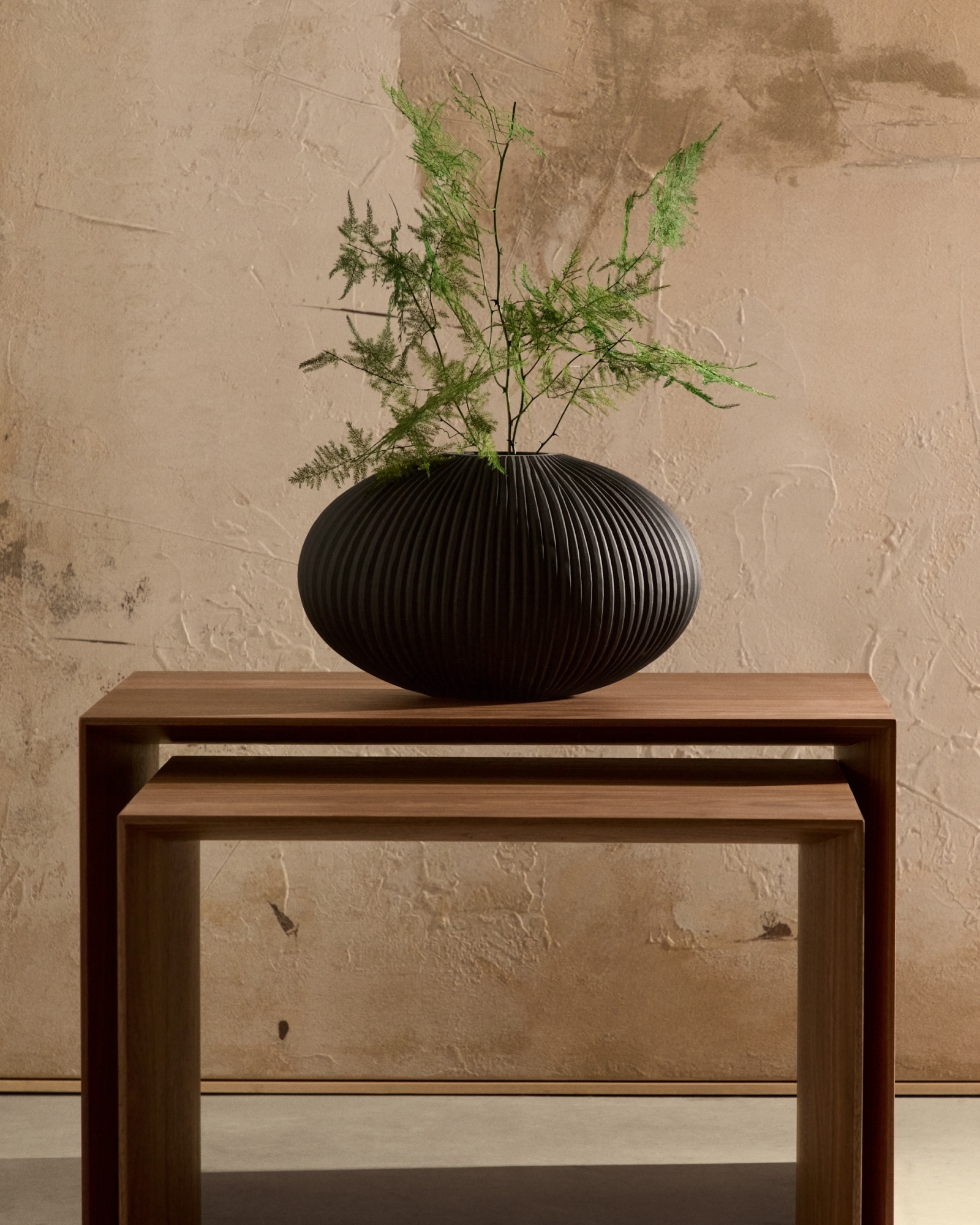 Nivra Ваза из темно-серого стекла 19см La Forma (ex Julia Grup)