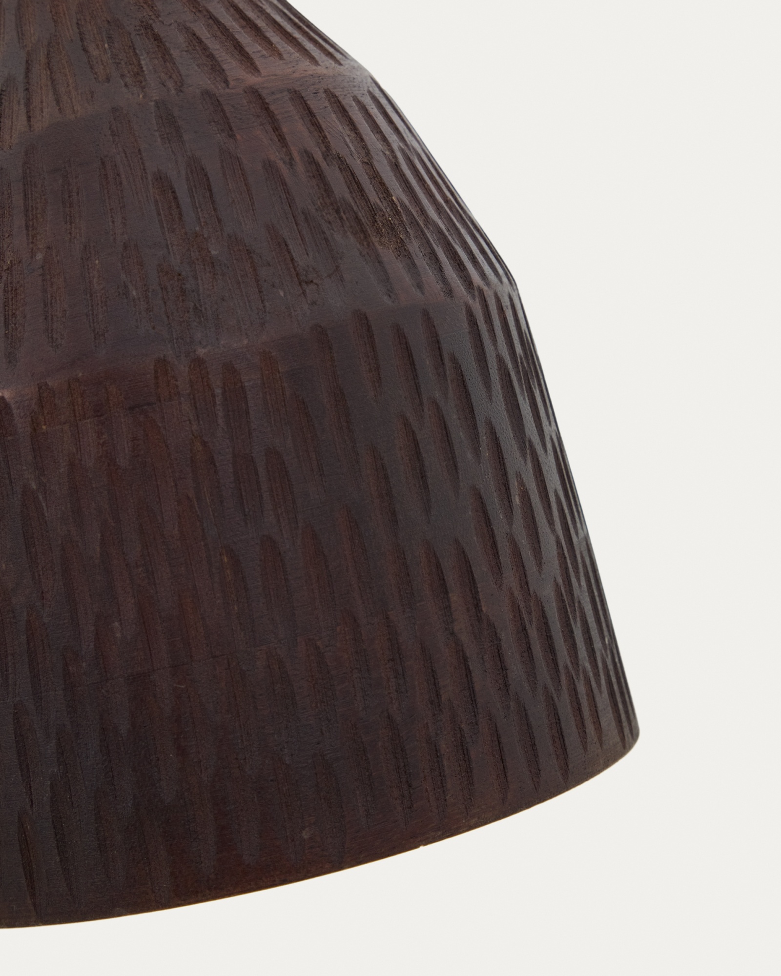 Подвесной светильник из дерева Amire черный Ø 15 см La Forma (ex Julia Grup)