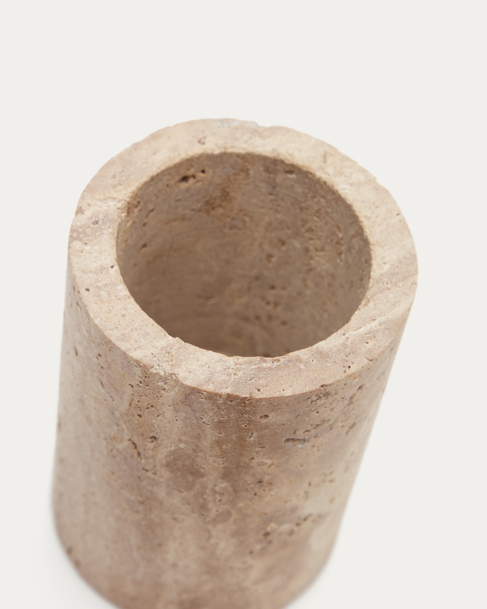 Macre Подставка для зубных щеток из бежевого травертина La Forma (ex Julia Grup)