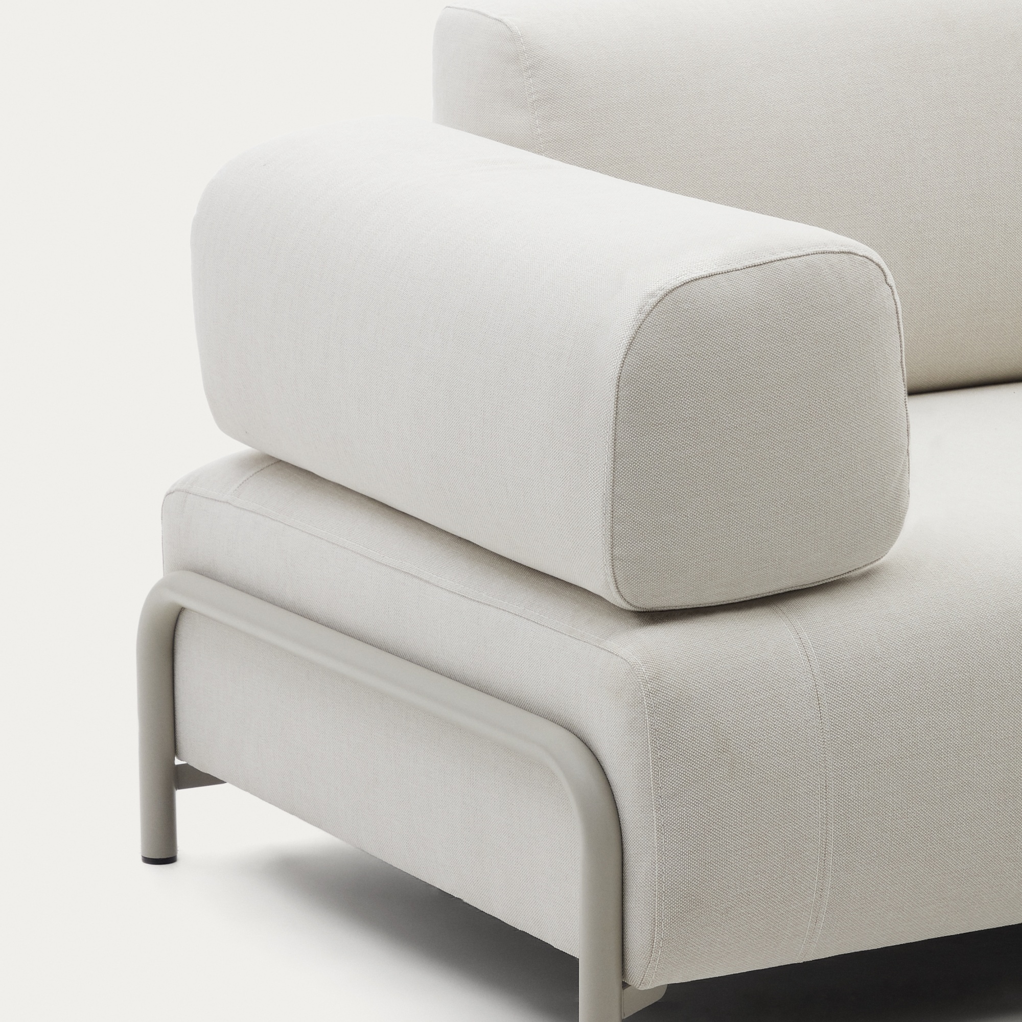 Подлокотник для дивана Compo из бежевой синели La Forma (ex Julia Grup)