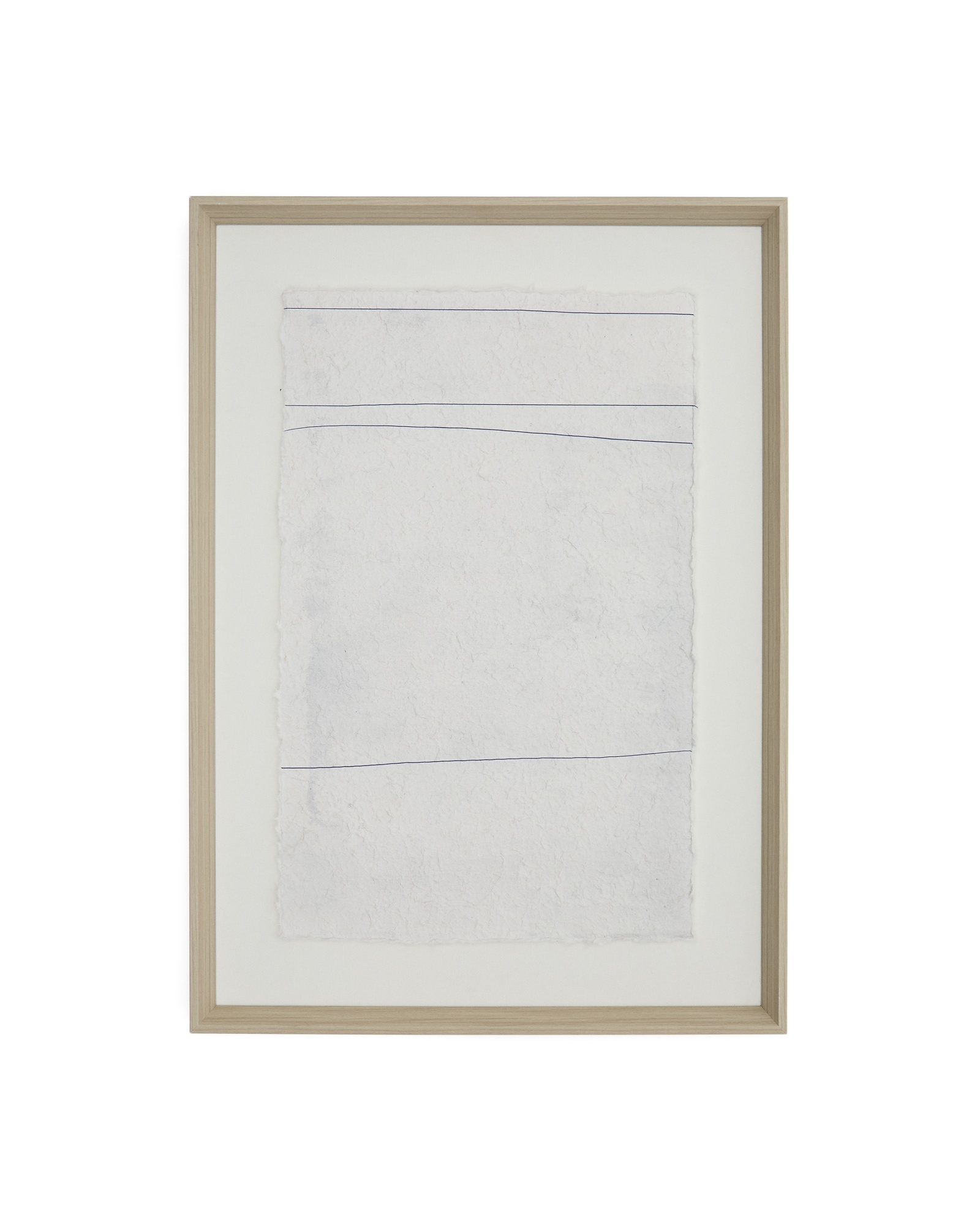 Durkan Абстрактная картина на переработанной бумаге белая 50 x 70 см La Forma (ex Julia Grup)