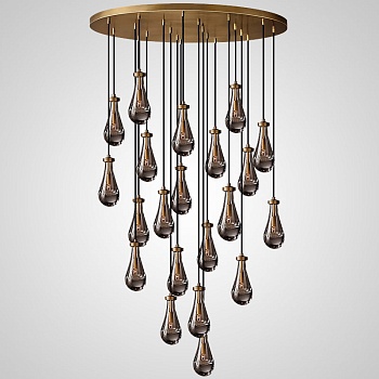 Подвесной светильник MELANY MORE L21 Диск by ImperiumLoft