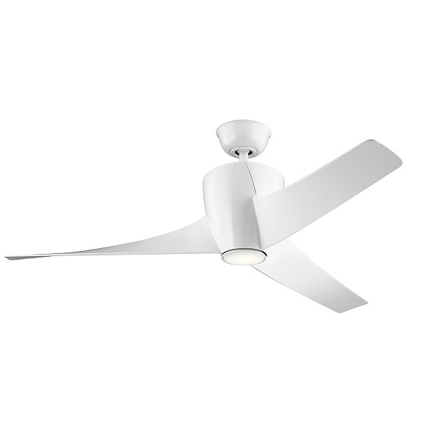 Светильник с вентилятором Kichler KLF-PHREE-56-WHT