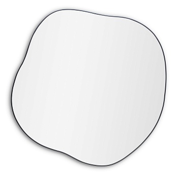 Organic L Black Зеркало в тонкой раме Smal Art-Zerkalo SM128BL