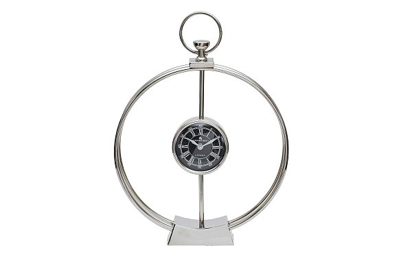 Часы настольные хром Garda Decor 79MAL-5855-40
