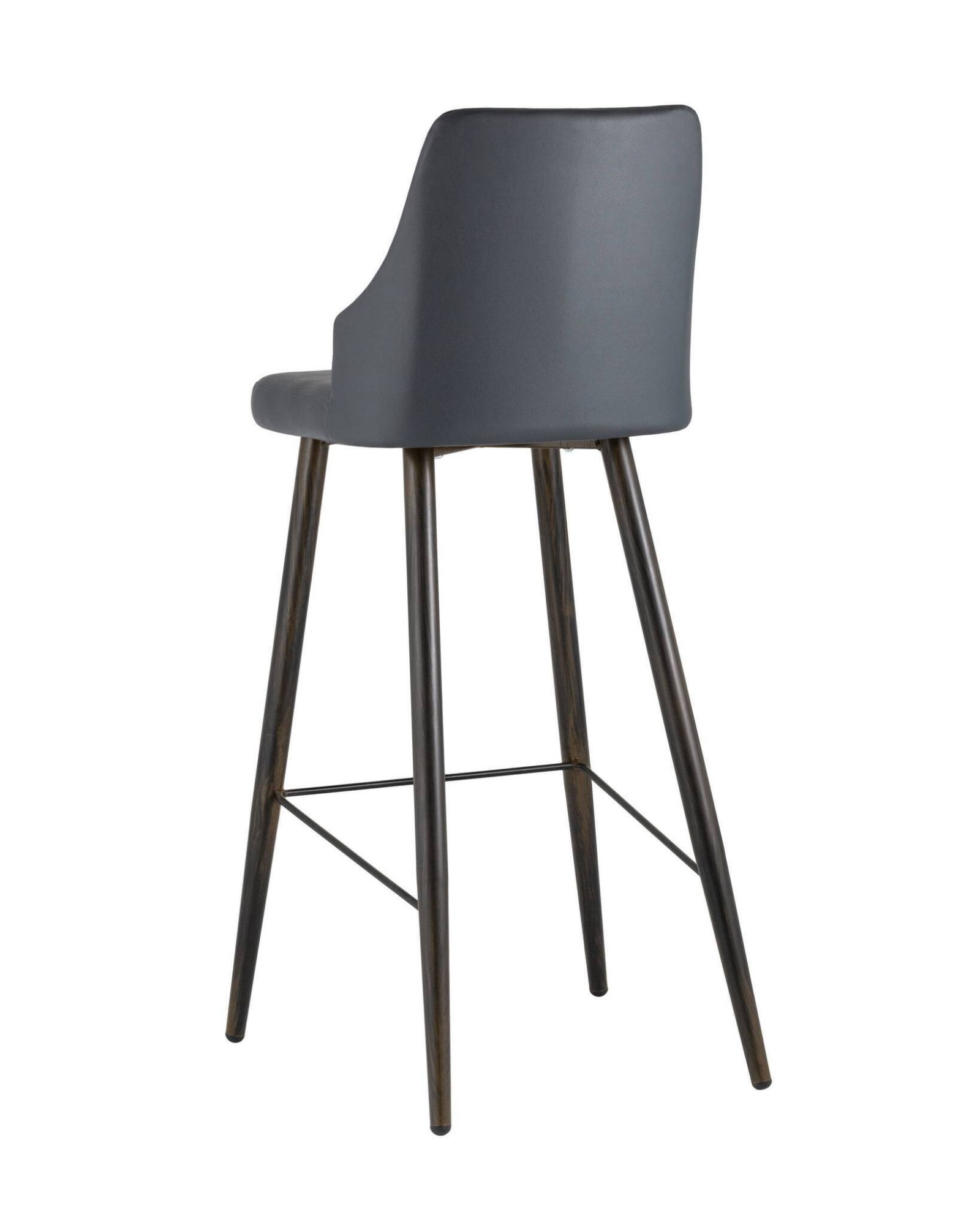 Стул барный Коналл экокожа антрацит Stool Group