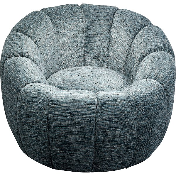 Кресло вращающееся Fiori Blue KARE 87947
