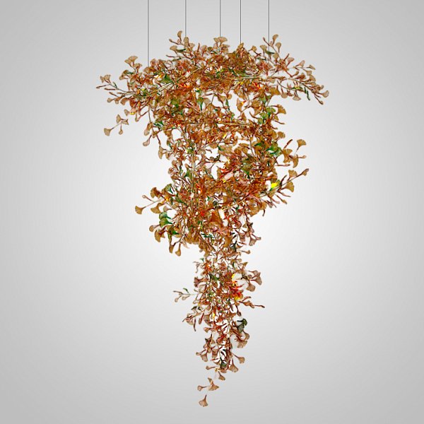 Подвесная люстра ELLING LUX H300 Amber by ImperiumLoft